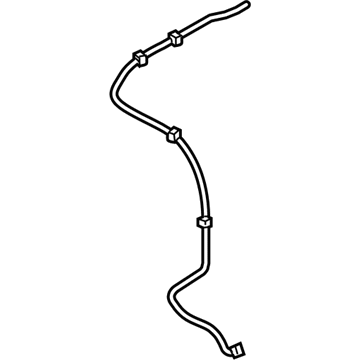 BMW 61667361536 HOSE LINE