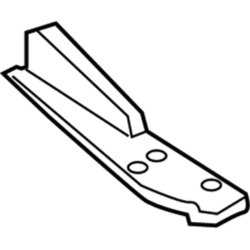 BMW 41117204149 Reinforcement, Tunnel, Front Left