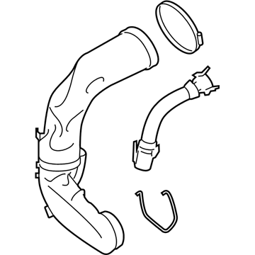 2014 BMW X5 Air Hose - 13718574785