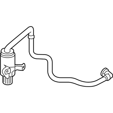 BMW 16137207369 Exhaust Steam Pipe With Dust Filter