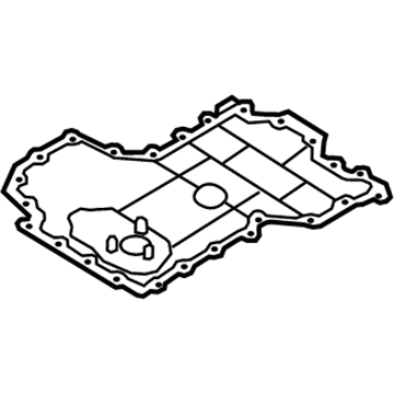 BMW X5 M Oil Pan - 11137854418