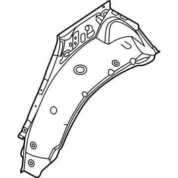 BMW 41009498780 WHEELHOUSING, REAR, OUTER SE