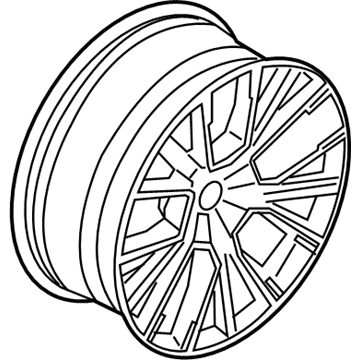 BMW 36118090097 DISK WHEEL, LIGHT ALLOY, IN