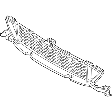 BMW 51118059888 Grid, Centre