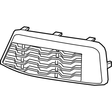 BMW 51118059889 Grille, Side, Open, Left