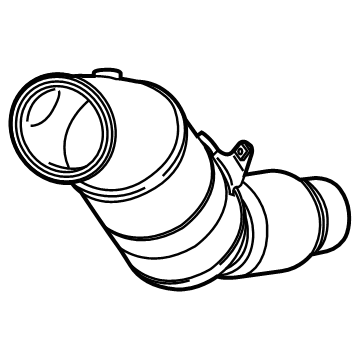 2021 BMW 330i Catalytic Converter - 18328659799