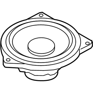 BMW 65138715683 MIDRANGE SPEAKER, STEREO