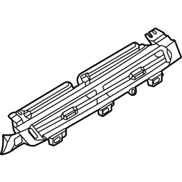 BMW 64229483383 FRESH AIR GRILLE AT PASSENGE