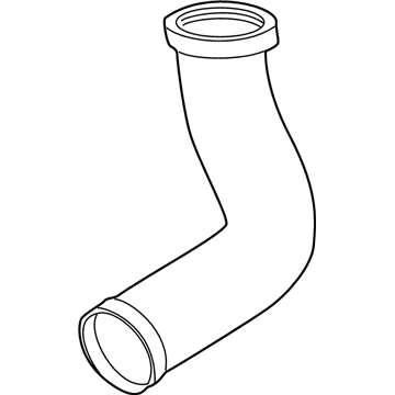 BMW 12317503886 Air Channel Lower