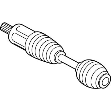 BMW 550i GT xDrive Axle Shaft - 31607606027