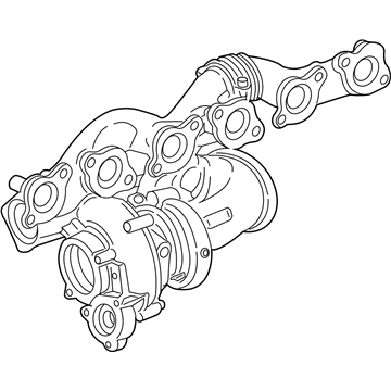 2022 BMW M760i xDrive Turbocharger - 11658681989