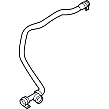 BMW 530i Coolant Reservoir Hose - 17128678497