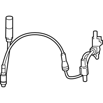 BMW 37105A3F9D5 ADAPTER CABLE EDC FRONT AXLE