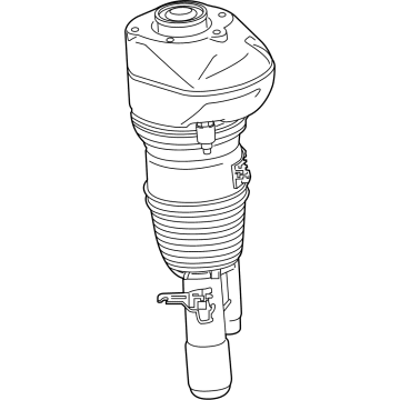 BMW 37105A3DF21 AIR SPRING STRUT, FRONT LEFT