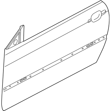 BMW 41517038092 Door, Front, Right