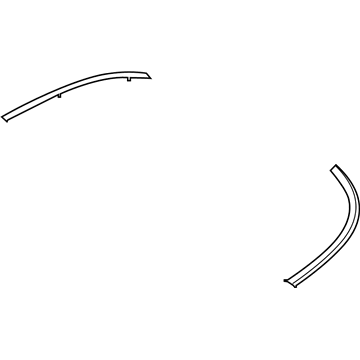 BMW 51177190860 Moulding, Folding Top Lid