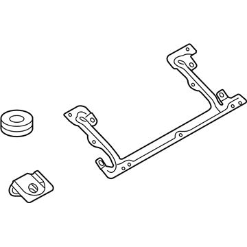 BMW 11127531558 Metal Bracket