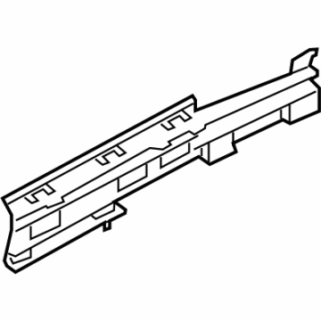 BMW 51777332333 Retaining Strip, Sill, Rear Left