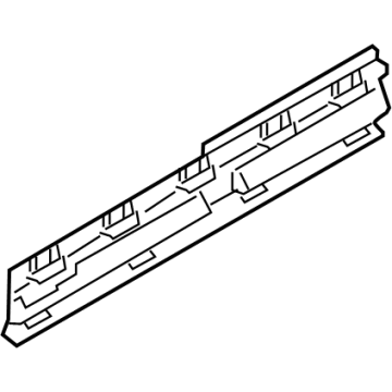 BMW 51777332332 Supporting Strip, Side Sill,Middle Right