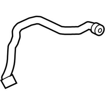 2012 BMW 750Li Coolant Reservoir Hose - 17127591512