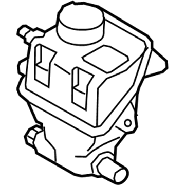 2018 BMW 650i Coolant Reservoir - 17137647281