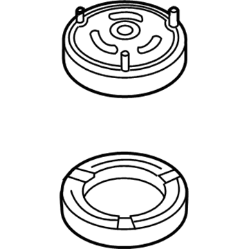 BMW 545i Shock And Strut Mount - 33526779611