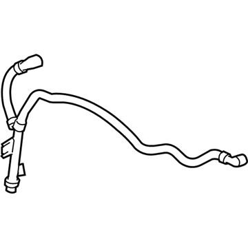 BMW X5 M Radiator Hose - 17127576380