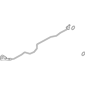2017 BMW X3 Oil Cooler Hose - 17224595282
