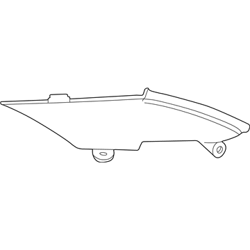 BMW 51438400151 Trim Panel Column, Rear Left