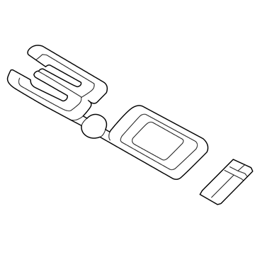 BMW Z3 Emblem - 51148413711