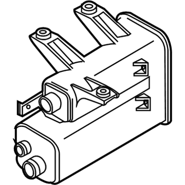BMW Z4 M Vapor Canister - 16137839840
