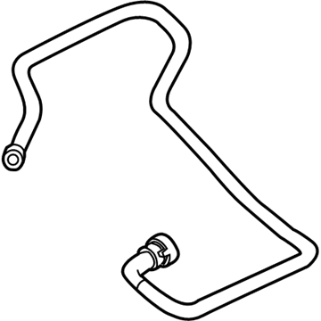 BMW 16136758023 Exhaust Steam Pipe