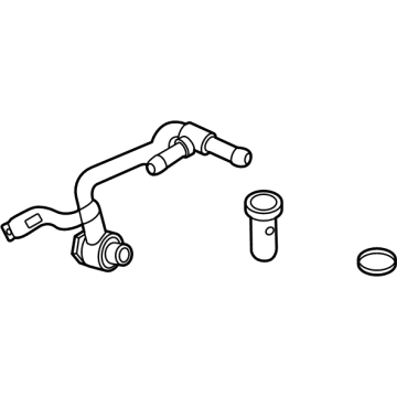 BMW 11538092596 COOLANT LINE, TURBOCHARGER R