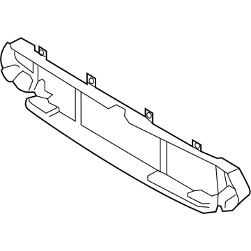 BMW 51748080571 AIR DUCT, BOTTOM