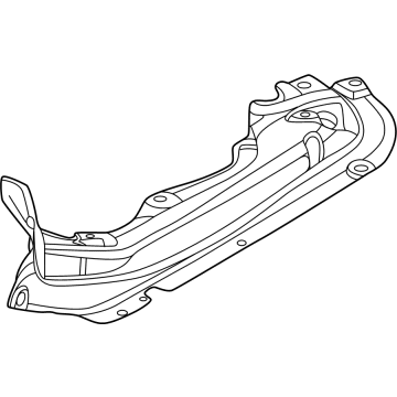 BMW Alpina B7L Exhaust Heat Shield - 51487185201