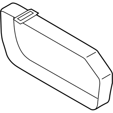 BMW 71106867334 Hook And Loop Fastener