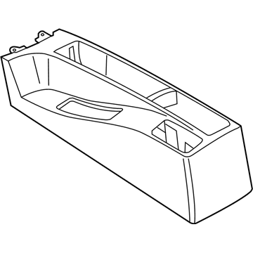 BMW X3 Center Console Base - 51163404312