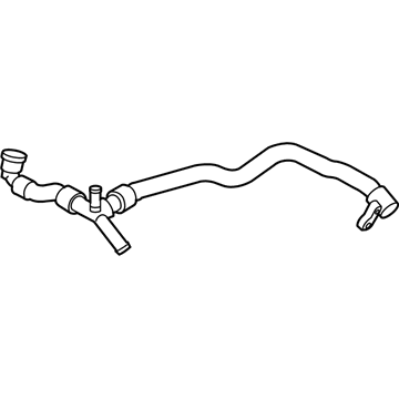 BMW 17127617377 Line, Pump-Turbocharger-Heat Exchanger