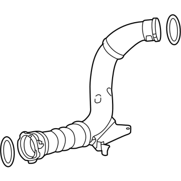 BMW 13718489558 CHARGE AIR LINE