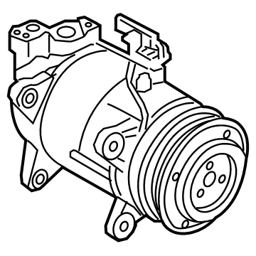 2022 BMW X1 A/C Compressor - 64525A5C710