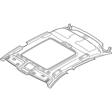 BMW 51448070986 HEADLINING PANORAMIC ROOF