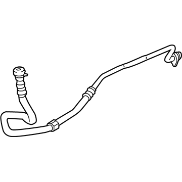 BMW 17227853890 Transmission Oil Cooler Line, Return