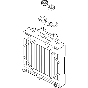 BMW 17117802662 Supplementary Cooler, Right