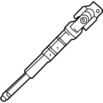 BMW 323i Steering Shaft - 32301094700