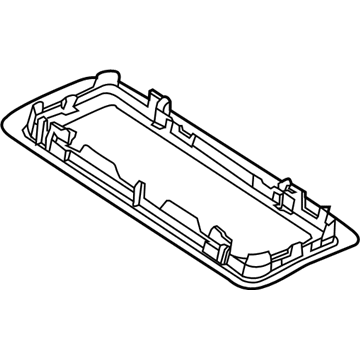 BMW 65136961309 Cover For Left Loudspeaker