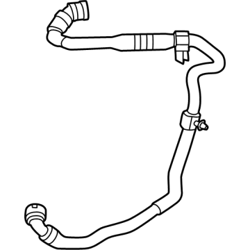 2024 BMW X1 Coolant Reservoir Hose - 17125A5AE00