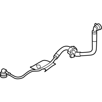 2024 BMW X1 Coolant Reservoir Hose - 17125A5AED4