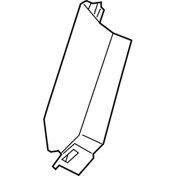 BMW 51437456136 COVER, B-COLUMN BOTTOM RIGHT