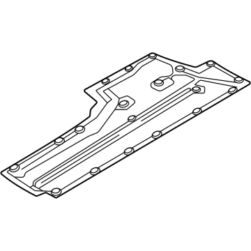 BMW 51757340176 Underbody Panelling, Side Right