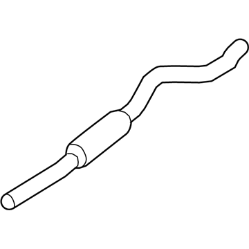 BMW M2 Exhaust Pipe - 18307854718